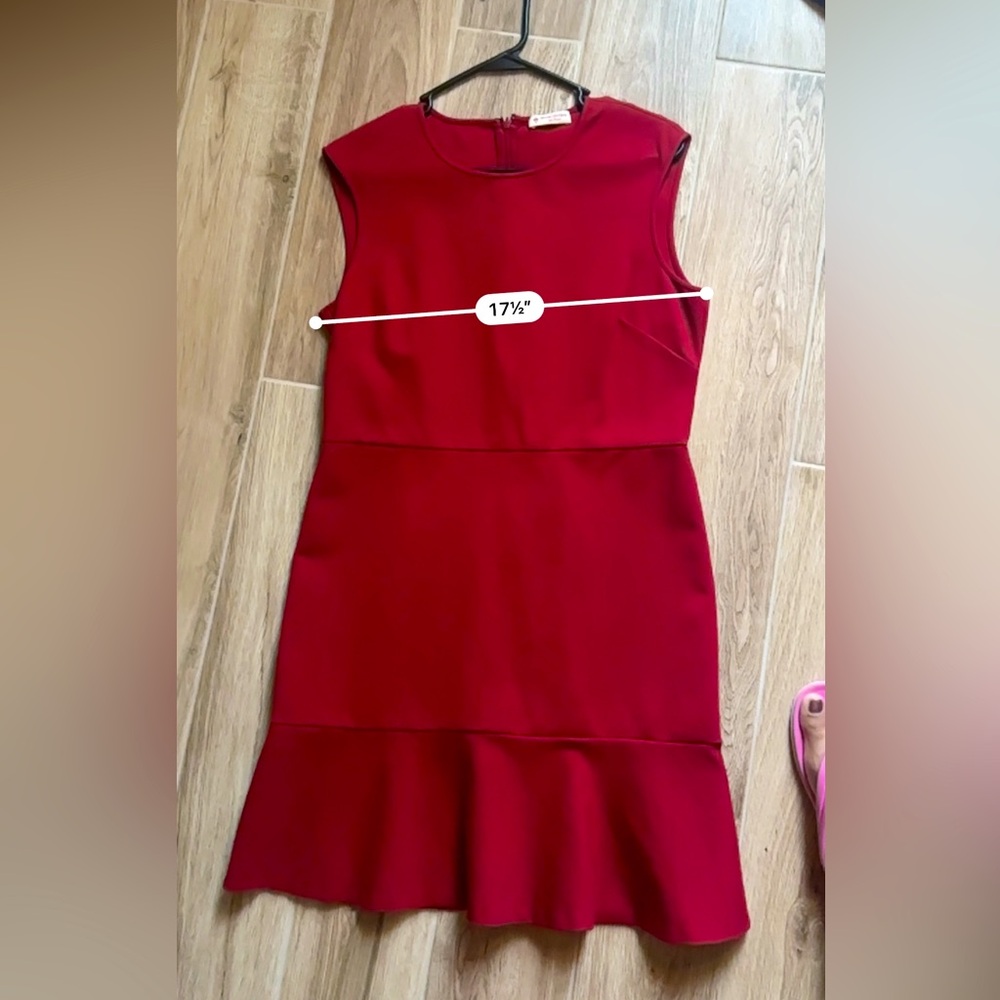 Brooks Brothers Red Sleeveless knit  Dress